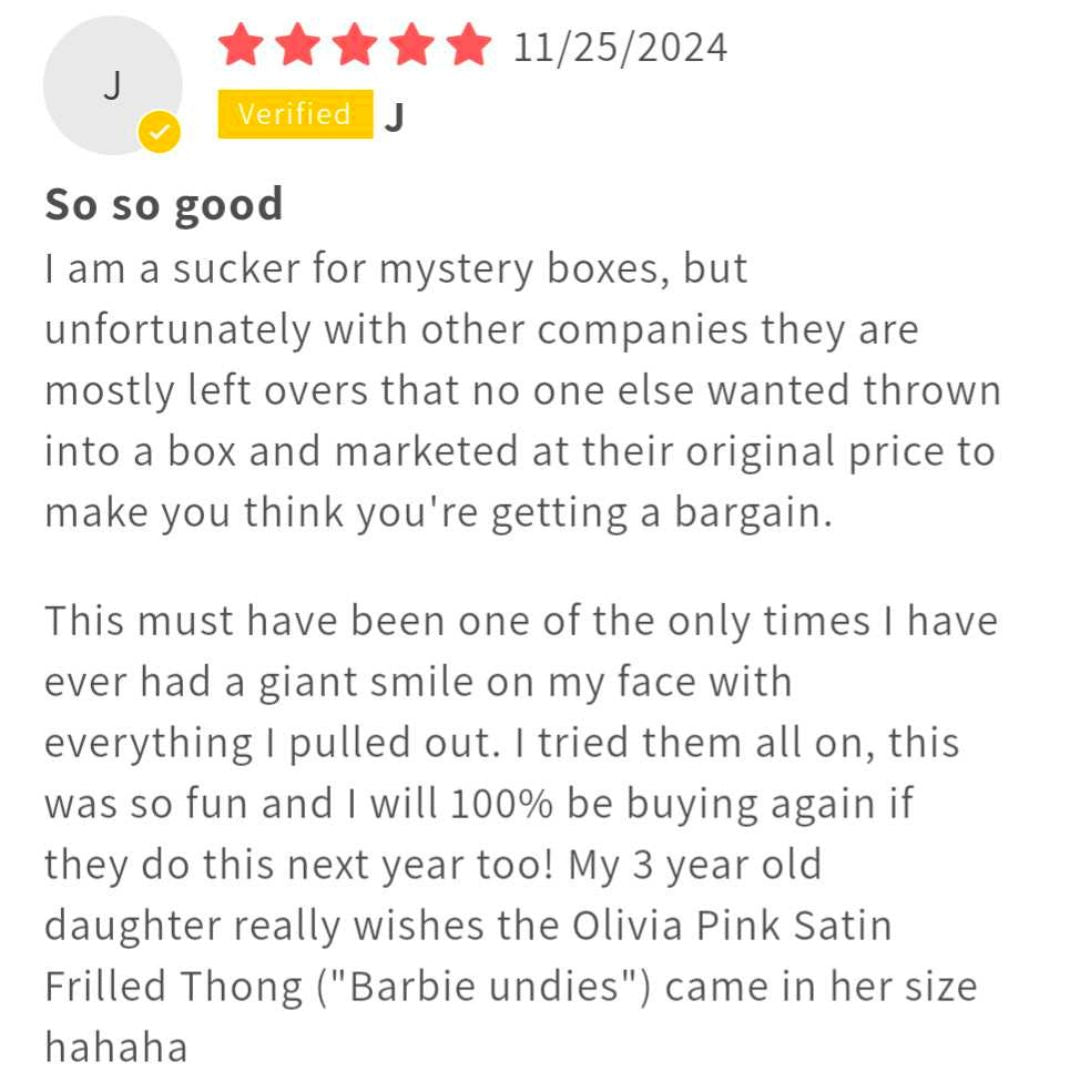 📦 Mini-Mystery Box