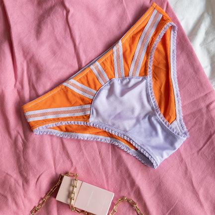 The Soul - Orange Mesh Brief