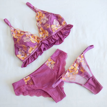The Peony Bralette & Matching Set