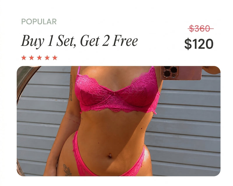 Buy 1 Set, Get 2 Free