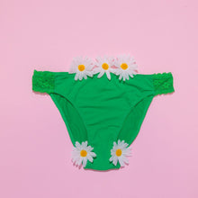 Load image into Gallery viewer, The Zahra - Green Lace Detail Cheeky Brief
