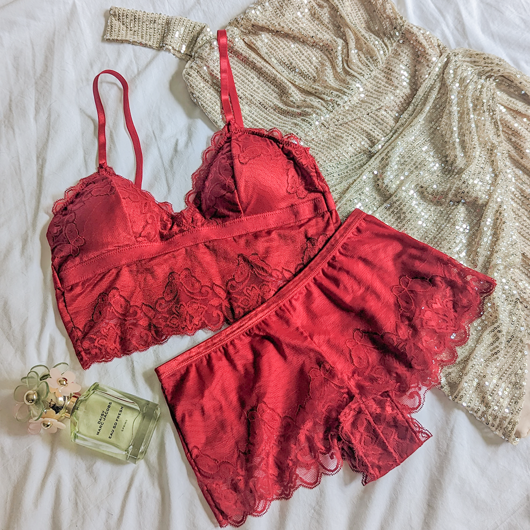 The Holly Bralette & Matching Brief