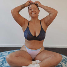 Load image into Gallery viewer, The Lorelei - Cotton Lavender Thong
