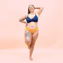 Load image into Gallery viewer, The Nanette - Orange Lace Brief
