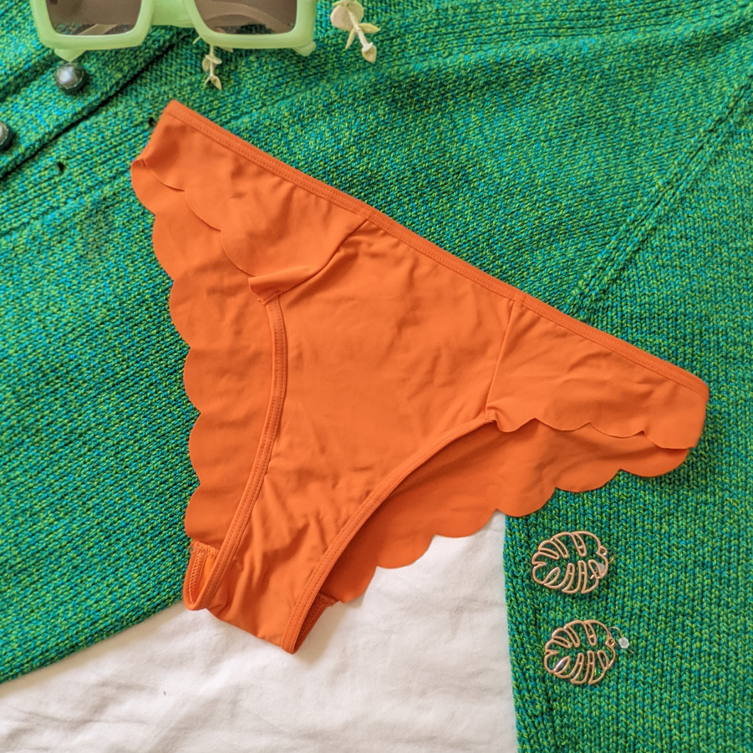 The Faye - Orange Seamless Brief